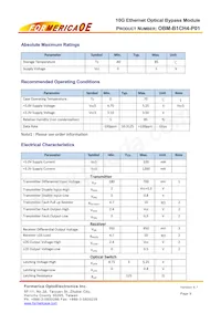 OBM-B1CH4-P01 Datasheet Page 9