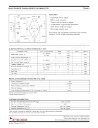 OD-663 Datasheet Cover