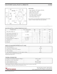 OD-666 Datasheet Copertura