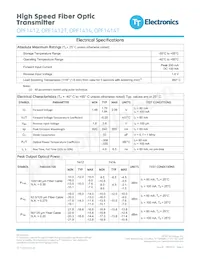 OPF1412 Datasheet Page 2