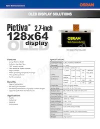 OS128064PK27MG0B00 Datasheet Copertura