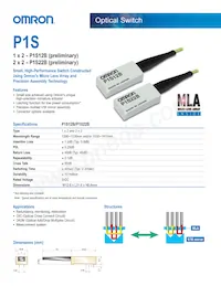 P1S22B-D-SC Datasheet Cover