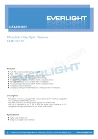 PLR135/T10 Datasheet Cover