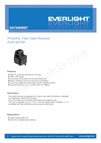 PLR135/T5P數據表 封面