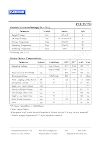 PLT133/T5H數據表 頁面 3