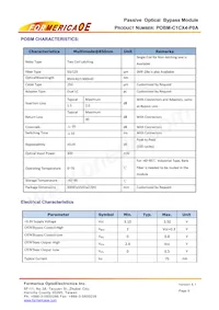 POBM-C1CX4-P0A Datasheet Pagina 6