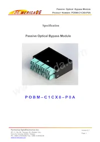POBM-C1CX8-P0A Datenblatt Cover