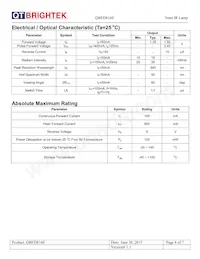 QBED8160 Datasheet Page 4