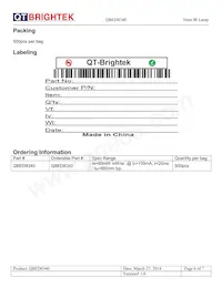 QBED8340 Datasheet Pagina 6