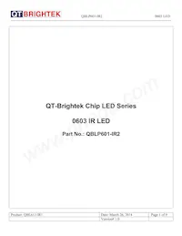 QBLP601-IR2 Datasheet Cover
