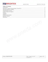 QBLP679-IR3 Datasheet Pagina 2