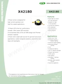 S42180-T1 Datasheet Cover