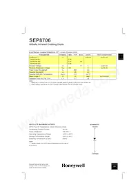 SEP8706-001 Datasheet Page 2