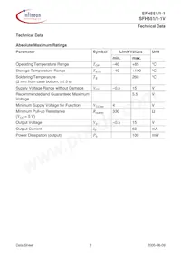 SFH 551/1V-1數據表 頁面 3