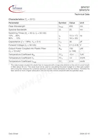 SFH 757V Datasheet Page 3