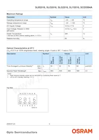 SLY2016-22 Datasheet Page 3