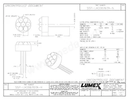 SSP-LXC06767A-N Datasheet Cover