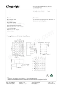 TA07-11CGKWA Datasheet Cover