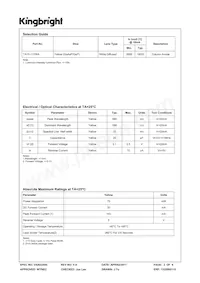 TA15-11YWA Datasheet Page 2