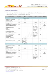 TAS-A1EH1-8AQ Datasheet Page 11