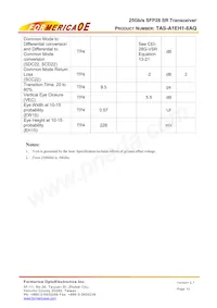 TAS-A1EH1-8AQ Datasheet Page 12