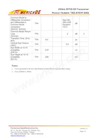 TAS-A1EH1-8AQ數據表 頁面 12