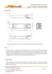 TAS-A1EH1-8AQ 데이터 시트 페이지 13