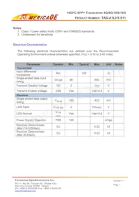 TAS-A1LH1-911數據表 頁面 7