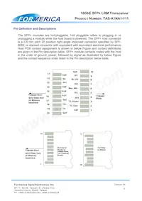 TAS-A1NA1-111 Datasheet Page 6