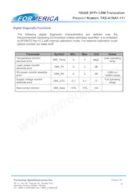 TAS-A1NA1-111 Datasheet Pagina 10