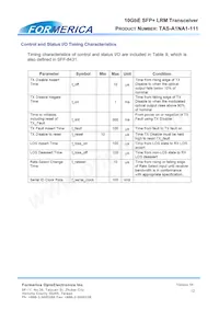 TAS-A1NA1-111 Datasheet Pagina 12