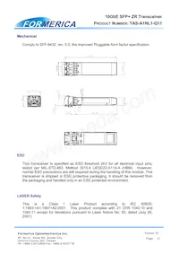 TAS-A1NL1-Q11 Datasheet Page 15