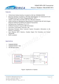 TAS-A1NS1-K11 Datasheet Pagina 2