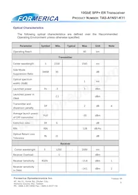 TAS-A1NS1-K11 Datenblatt Seite 9