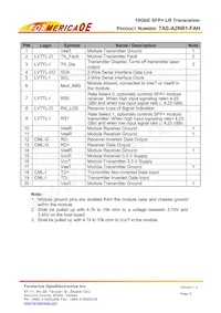 TAS-A2NB1-FAH Datasheet Page 5