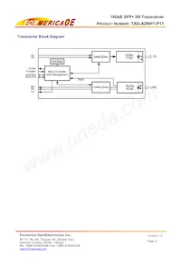 TAS-A2NH1-P11 Datasheet Pagina 3