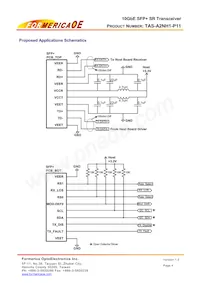 TAS-A2NH1-P11 Datasheet Pagina 4