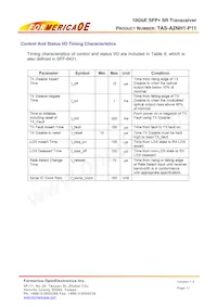 TAS-A2NH1-P11 데이터 시트 페이지 11