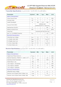 TBD-S2CA1-G11 Datasheet Page 3