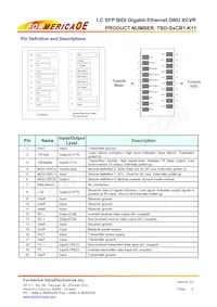 TBD-S2CB1-K11 Datasheet Page 4