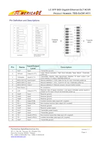 TBS-S2CK1-K11 Datasheet Page 4