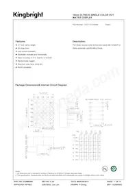 TC07-11CGKWA Datasheet Cover