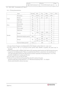 TCG070WVLPAAFA-AA50 Datasheet Page 13
