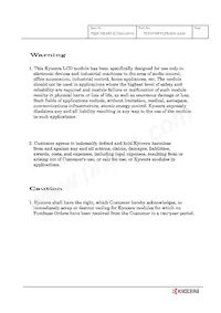 TCG070WVLPEAFA-AA30 Datasheet Page 2