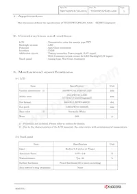 TCG070WVLPEAFA-AA30數據表 頁面 4