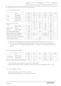 TCG104VGLAAAFA-AA20 Datasheet Page 13