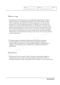 TCG121SVLPAAFA-AA20 Datasheet Page 2