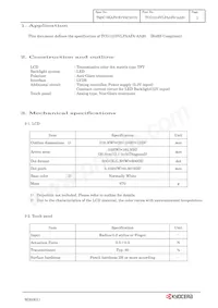 TCG121SVLPAAFA-AA20 Datasheet Pagina 4