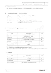 TCG121XGLP*PFA-AA*39 Datasheet Page 4