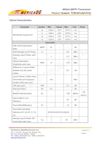 TCW-Q1LAA-FCQ 데이터 시트 페이지 7